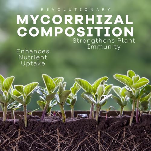 DYNOMYCO Granular Mycorrhizal Fungi Inoculant, 340g/12oz – Boosts Root Growth, Yields & Nutrient Uptake – 900 Propagules/g, Concentrated Granules, & OMRI Listed – Biofertilizer for Plant Growth