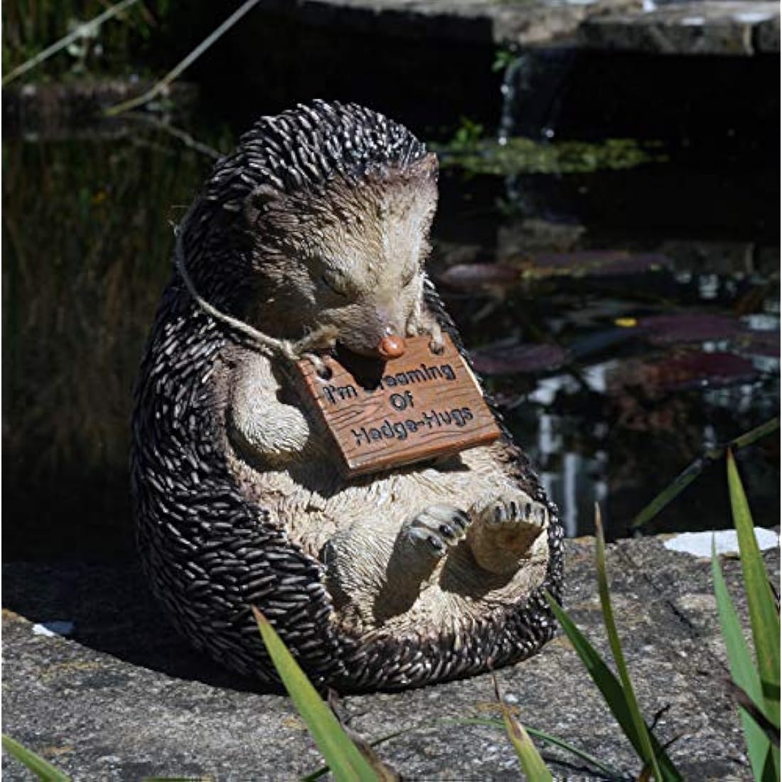 Heather Hedgehog Resin Garden Ornament