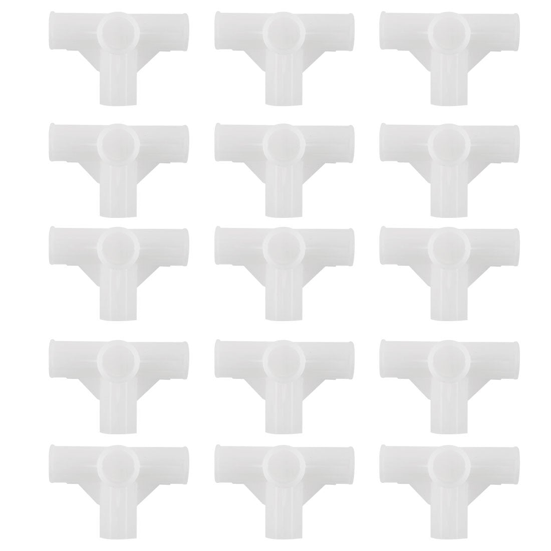Sourcingmap Shoe Rack Accessories Connectors, 13mm Inner Diameter for Repair Assembled Wardrobe 4 Way, Replacement of Parts 15 Pcs