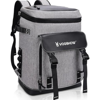 Vogshow 30L Cooler Bag Picnic Backpack Large Capacity Waterproof Cool Bag Rucksack Leakproof Insulated Backpack Cooler for Camping, Party, BBQ, Family Outdoor, Shopping, Beach, Fishing