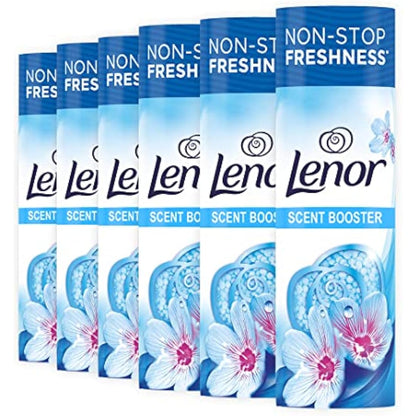 Lenor Laundry Perfume In-Wash Scent Booster Beads 6 Packs x 245g - Spring Awakening, Non-Stop Freshness for Up to 12 Weeks in Storage