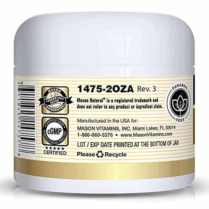 Mason Natural Collagen Beauty Cream Made with 100% Pure Collagen - 2 oz,pack of 3