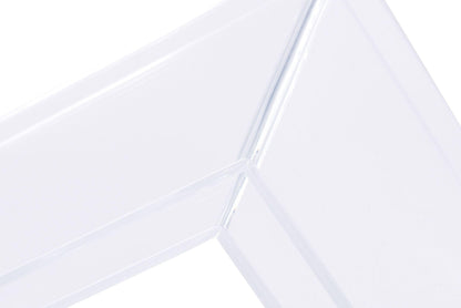 Maul acrylic bookends Modern 8 x 8 x 10 cm transparent