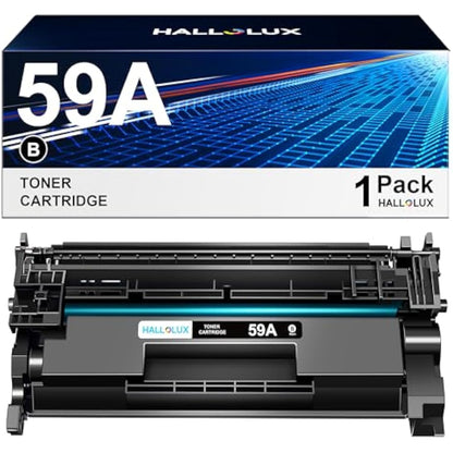 HALLOLUX No Chip 59A CF259A Toner Compatible with 59X CF259X for Laserjet Pro M404dn M404dw MFP M428fdw M428dw M428fdn M428 M428m M304a M4 (1 Black,With Tool)