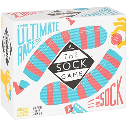 Green Brothers Games | The Sock Game | Board Game | Ages 8+ | 2+ Players | 5-30 Minutes Playing Time