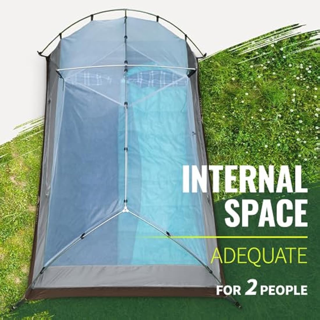 Forceatt Camping Tent,2-3 Man Tent for Outdoor PU3000mm Waterproof Tent Lightweight & Portable easy set up for Hiking Backping Eurohike