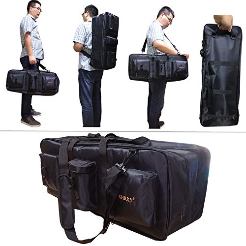 Metal Detector Carry Bag Portable Waterproof Canvas Storage Bag Double-layer Carry Tools Organizer Backpack for Metal Detect