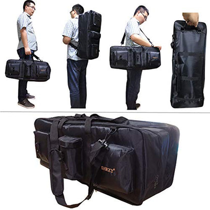 Metal Detector Carry Bag Portable Waterproof Canvas Storage Bag Double-layer Carry Tools Organizer Backpack for Metal Detect