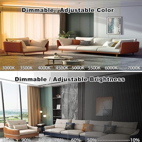 WODA Shang Mao Ceiling Fan with Light, White, L90cm, Dimmable LED Living Room Bedroom Fan Light with Remote Control, 6-Speed, Memory, Timer, APP