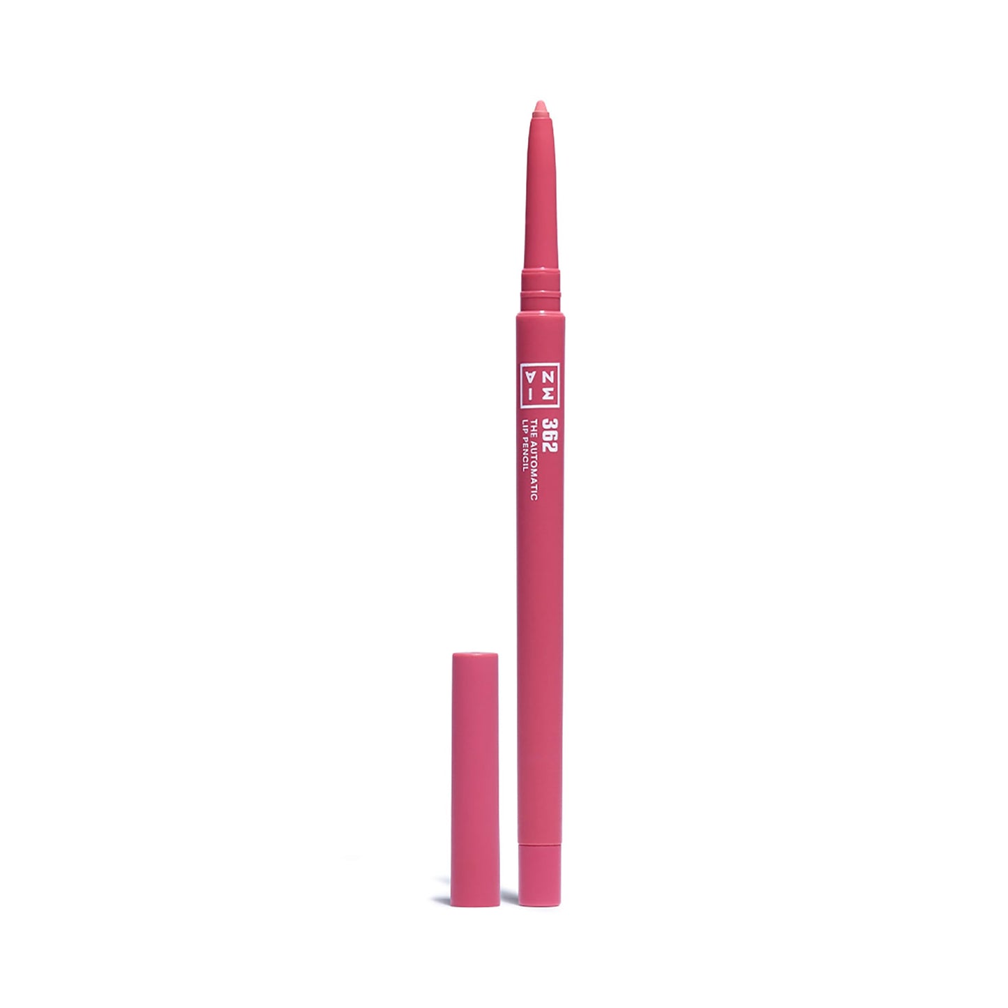 3INA MAKEUP - The Automatic Lip Pencil 362 - Pink Lip Liner Built- In Sharpener - Waterproof Lip Liner