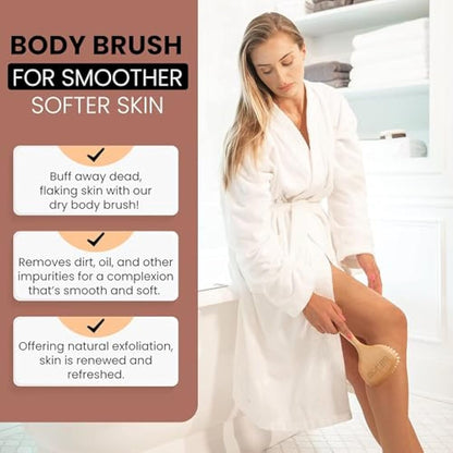 Shash Since 1869: Intense 100% Boar Bristle Face Brush - Made in Germany for Gentle Exfoliation, Reduced Flaking, and Fine Lines - Unveil an Even, Glowing Complexion, Sustainably Sourced