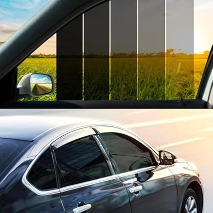 Vepagoo Universal Car Window Tint Film 35% VLT- 6.1m x 50cm Ceramic Privacy Window Tint, Blocks UV/IR Rays, Heat & Glare - Scratch Resistance Car Window Film Roll