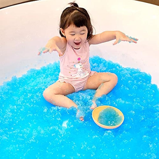 Zimpli Kids - 3 x Gelli Baff Bundle, Blue, Red & Green, Magically turns water into thick, colourful goo, Messy & Sensory Outdoor & Indoor Fun, Bath Toy for Children, Birthday Goody Bag Fillers