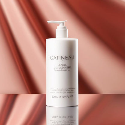 Gatineau - Gentle Silk Cleanser and Facial Toner Duo Set, for Hydrated and Smooth Skin, for All Skin Types, (2 x 500ml)