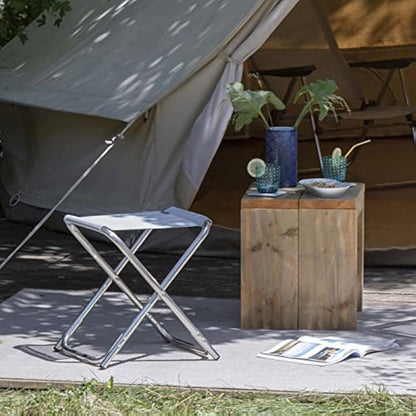 Lafuma Mobilier Folding Camping Stool Alu Pl Seigle Ii