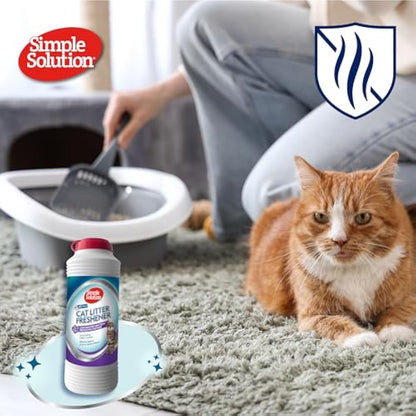 Simple Solution Cat Litter Freshener with Enzymatic Cleaning Granules 600g