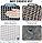 Amagabeli 1.0Mx25M,12.7mm Holes 0.7mm Galvanized Welded Chicken Wire Mesh Roll Aviary Fence Wire Hot-Dipped Mesh Fencing Hardware Cloth Coop Rabbit Snake Animal Enclosure