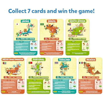 Skillmatics Guess in 10 Countries of the World, Perfect for Boys, Girls, Kids & Families Who Love Card Games, Educational Toys, Board Games, Trivia, Gifts for Ages 8, 9, 10 & Up