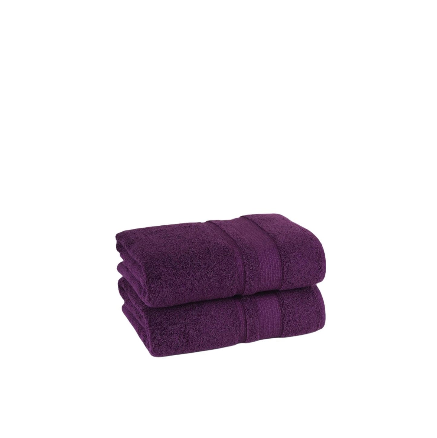 Sterling Mill 600 GSM Turkish Cotton Towels (Pack of 2) ? Ultra Soft, Highly Absorbent & Durable, Luxury Bath Sheets ? Ring-Spun Cotton - 100cm x