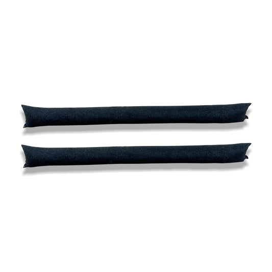 2Pcs of 150CM Water Activated Flood Barriers for Home Door, Garage & Basement, Sandless Flood Bags to Absorb, Divert and Block Water (150CM-2PACK)