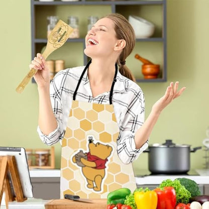Wooden Spoons for Cooking Bear Cooking Utensils Set,Christmas Gifts for Women Mothers Day Birthday Gift