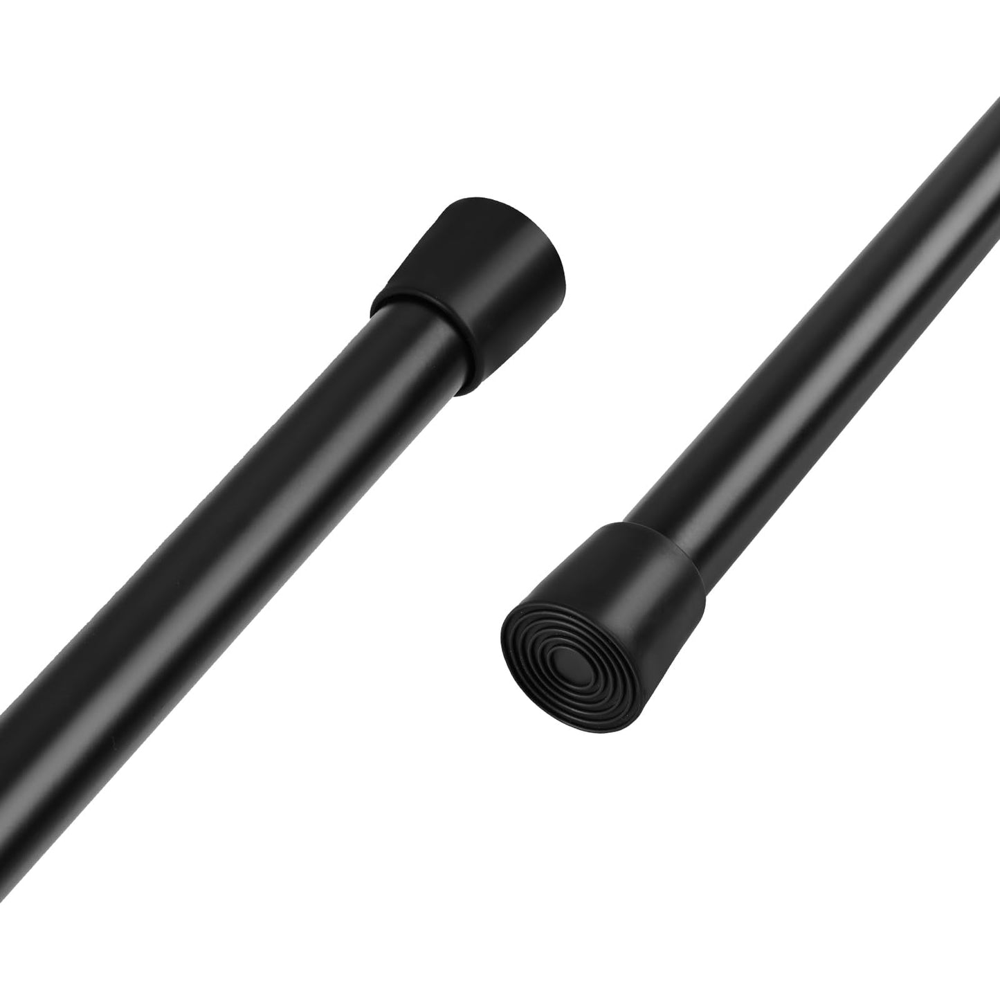 Extendable Curtain Pole Telescopic Curtain Rod Tension Rod,Length 105-190cm