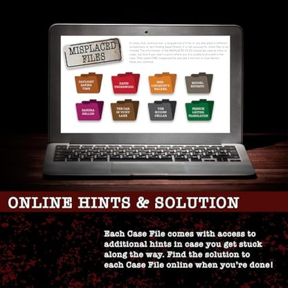 Murder Mystery Party University Games Case Files Death In Antarctica, Purple