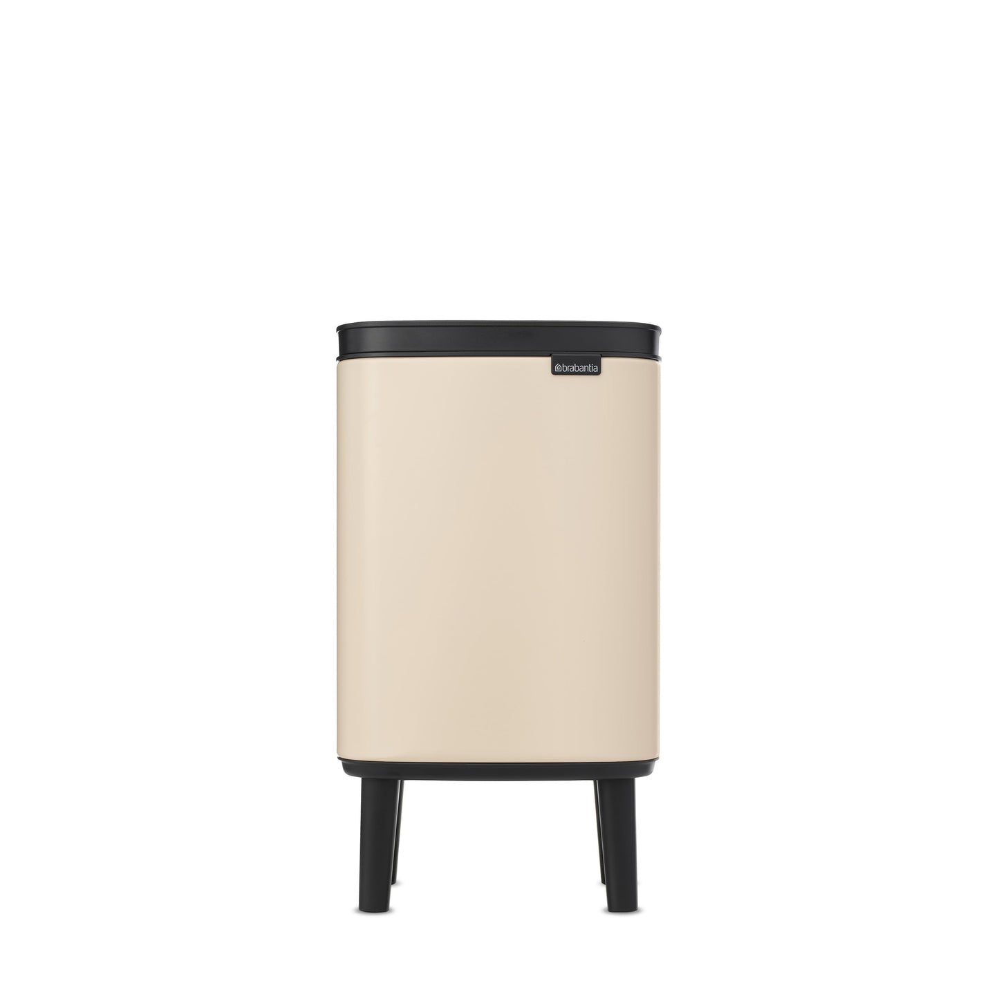 Brabantia Bo Waste Bin Hi 7L with Soft Close Lid, Removable Inner Bucket, and Transport Grip – Ideal Bathroom Bin, Bedroom, and Home Office