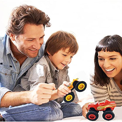 VI AI The Monster Machines - Truck Vehicles Toys Gifts - Scooters Car for Kids (6 pcs)