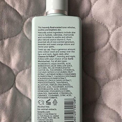Liz Earle Instant Boost Skin Tonic 3 x 200ml Bottle A Face Moisturiser To Repair Sensitive Cleanse Skin