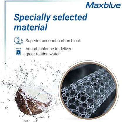 3X Maxblue DA29-00020B Fridge Water Filter, Compatible with Samsung® DA29-00020B, HAF-CIN EXP, DA29-00020A, DA29-00019A, DA97-08006, DA97-08043ABC, Kenmore 46-9101, AP5271937, REFSVC, HDX-FMS-2