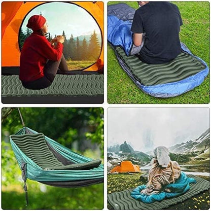 Unigear Ultralight Inflatable Sleeping Pad, Compact Air Camping Mat,Lightweight Camping Mattress for Backpacking, Hiking and Traveling