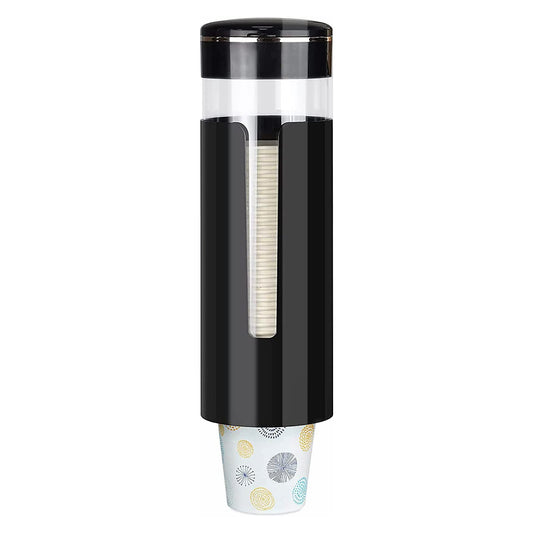 Cup Dispenser, Wall Mount Water Cooler Cup Dispenser fits 4-7 oz Disposable Paper and Plastic Cups, Pull Type Cup Holder for Bathroom, Office, Break