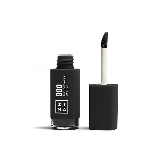 3INA MAKEUP - The Longwear Lipstick 900 - Black Long Lasting - Matte Liquid with Hyaluronic Acid