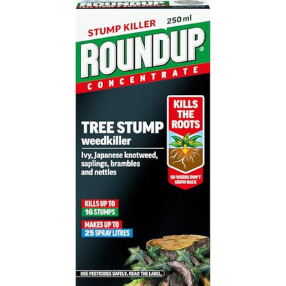 Roundup Tree Stump Weedkiller, Super Concentrate 250 ml