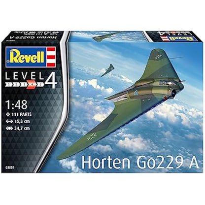 Revell 03859 Horten Go229 A 1:48 Scale Unbuilt/Unpainted Plastic Model Kit