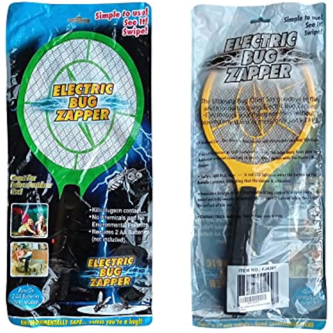 KK'S GLAMS Electric Fly Swatter Bug Zapper Battery Operated Flies killer Indoor & Outdoor Pest Control Mosquito and Insect Catcher Racket