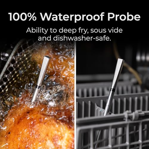 MEATER Pro / 2 Plus: Smart Bluetooth Wireless Meat Thermometer Digital | Lab-Certified Accuracy | Oven, Grill, Smoker, Air Fryer, BBQ, & Kitchen Cooking | Easy-to-Use with Free App