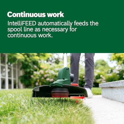 Bosch Cordless Grass Trimmer UniversalGrassCut 18V-26 (Without Battery, 18 Volt System, Cutting Diameter: 26 cm, Adjustable Handles, in Carton Packaging)