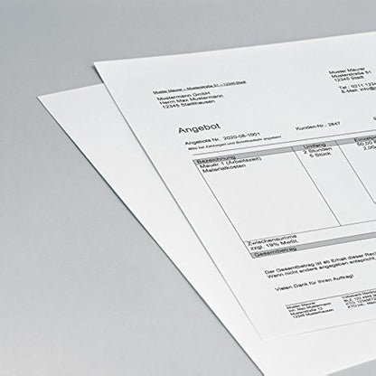 SIGEL TP411 ToPieceoated thermal papers, Premium, 76 gsm, A4, 250 sheets - for all Brother printers in the PJ series