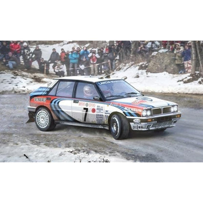 ITALERI 3658S – 1:24 Lancia HF Integrale, model building, kit, standing model building, crafts, hobbies, gluing, plastic construction kit, detailed