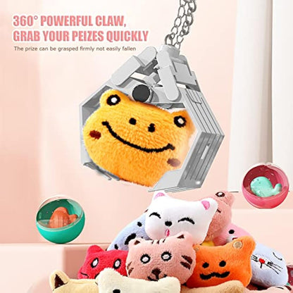 VISATOR Claw Machine Arcade Game Candy Grabber Machine Mini Vending Machine For Kids Gumball Machine Sweet Grabber Machine Prize Sweet Dispenser Grab Machine For Party Birthday For Girls Boys