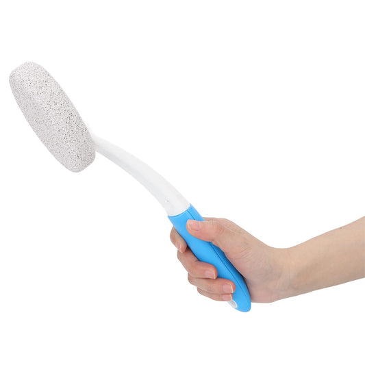 Pumice Stone Toilet Brush, Hard Water Remover, Bathroom Cleaner for Porcelain & Ceramic Surfaces, Suitable for Sink, Pool, Kitchen, and Toilet Bowl