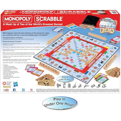 Monopoly Scrabble A Mashup Of Two Of The Worlds Greatest Games
