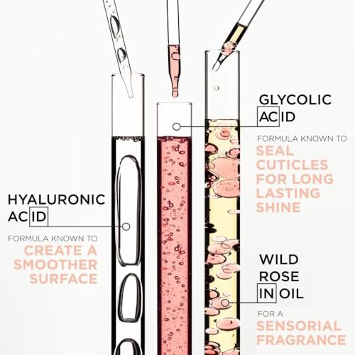 Kérastase Gloss Absolu Hair Treatment Spray, Heat Protection for All Hair Types, with Glycolic Acid, Hyaluronic Acid & Wild Rose 190ml