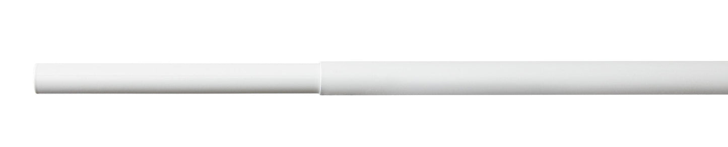 ClosetMaid 2050 SuperSlide Adjustable Hanging Closet Rod, 2' to 4', White