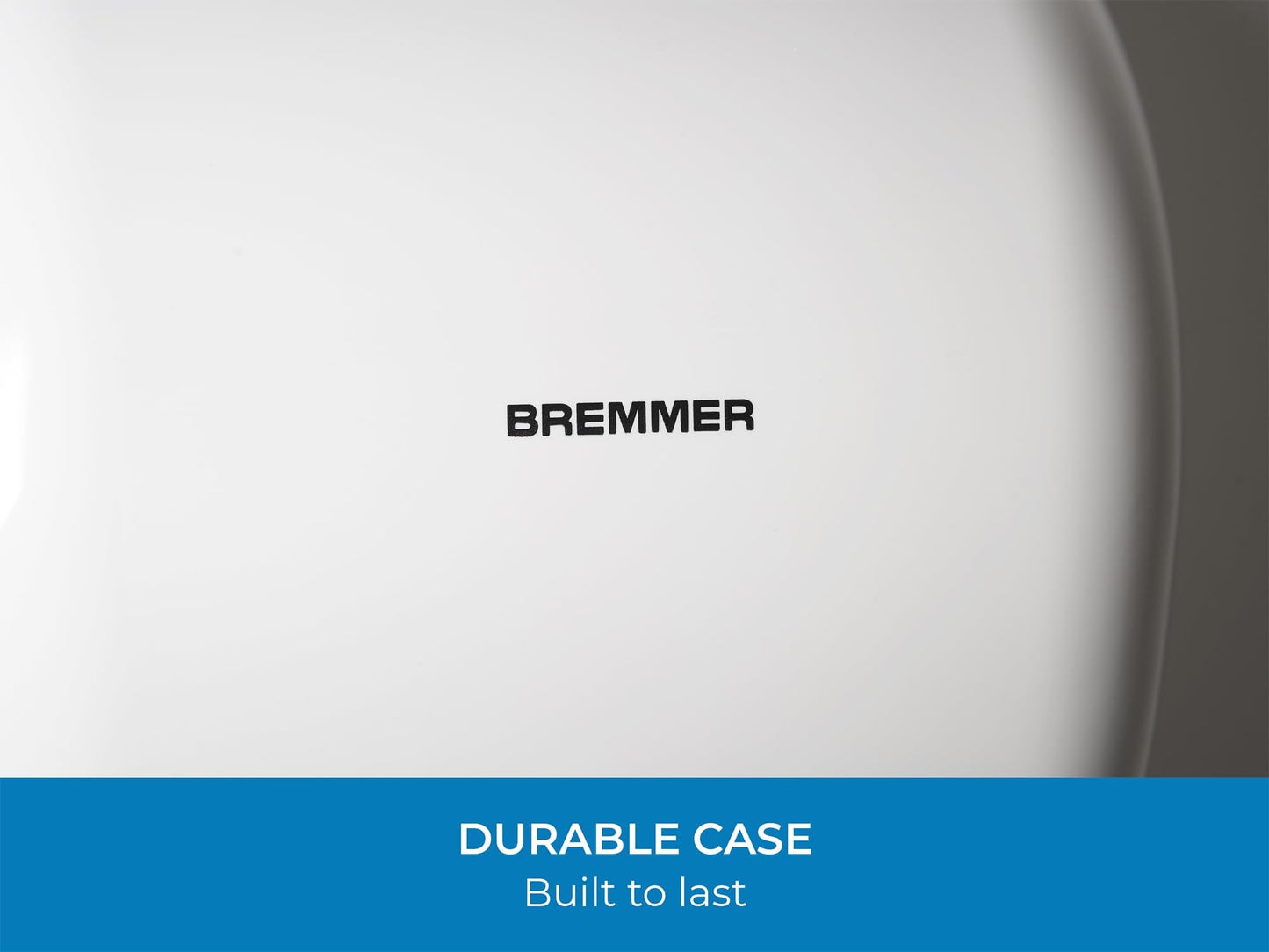 Bremmer Generic Turbo Hand Dryer | High Velocity Low Energy Eco Friendly Electric Dryer | Electric Hand Dryers for Toilets Commercial | Hand Dryer for