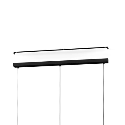 Eglo Straiton Black Steel Modern Geometric 3 Light Pendant