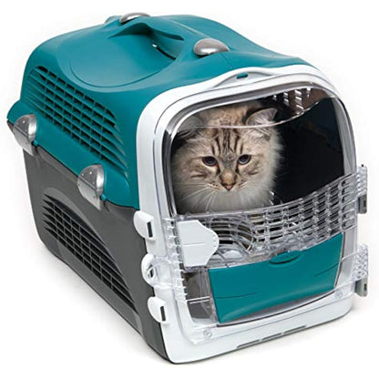 Catit Cabrio Cat Carrier, Turquoise