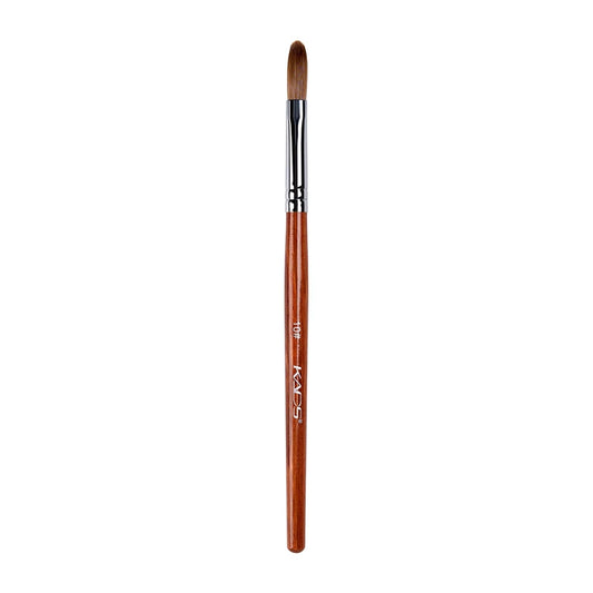 KADS Kolinsky Sable Acrylic Nail Art Brush Red Wood Pen Nail Brush for Nail Art Manicure Tool (10#)